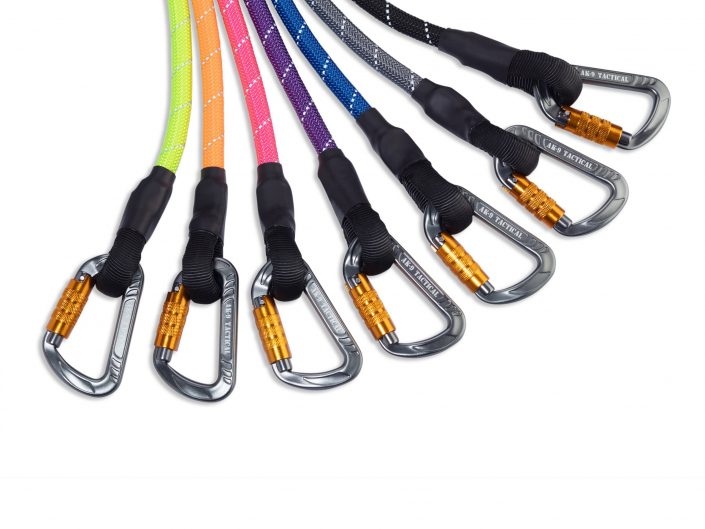 Multi-Coloured AK-9 Heavy Duty Dog Lead packshot photography in East Yorkshire