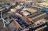 Industrial drone photography of haulage container and warehousing storage facilities in Hull, East Yorkshire