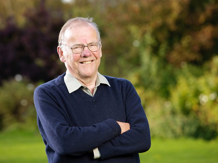 Editorial photography of Lord Haskins, photographed for a publication at a location in East Yorkshire.